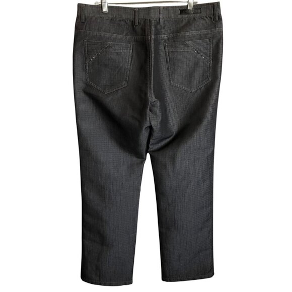 NWOT Vassari Handcrafted Charcoal Gray Jeans Size 38 - Picture 2 of 10